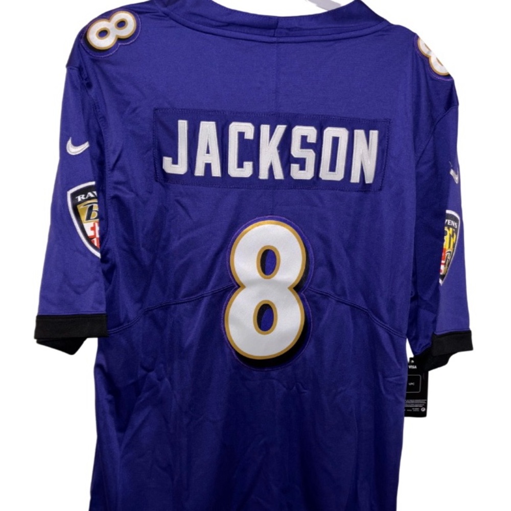 Baltimore Ravens Lamar Jackson jersey #8